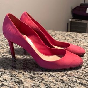 Christian Dior pink pumps size 38